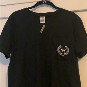 Pink Victoria secret pocket tee